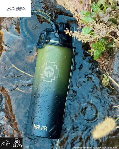 Botella Térmica 1.2 L Verde Militar KALPA