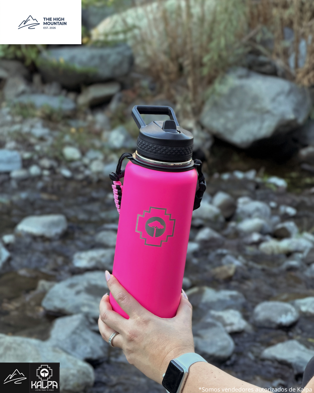 Botella Térmica 1.2 L Fucsia KALPA