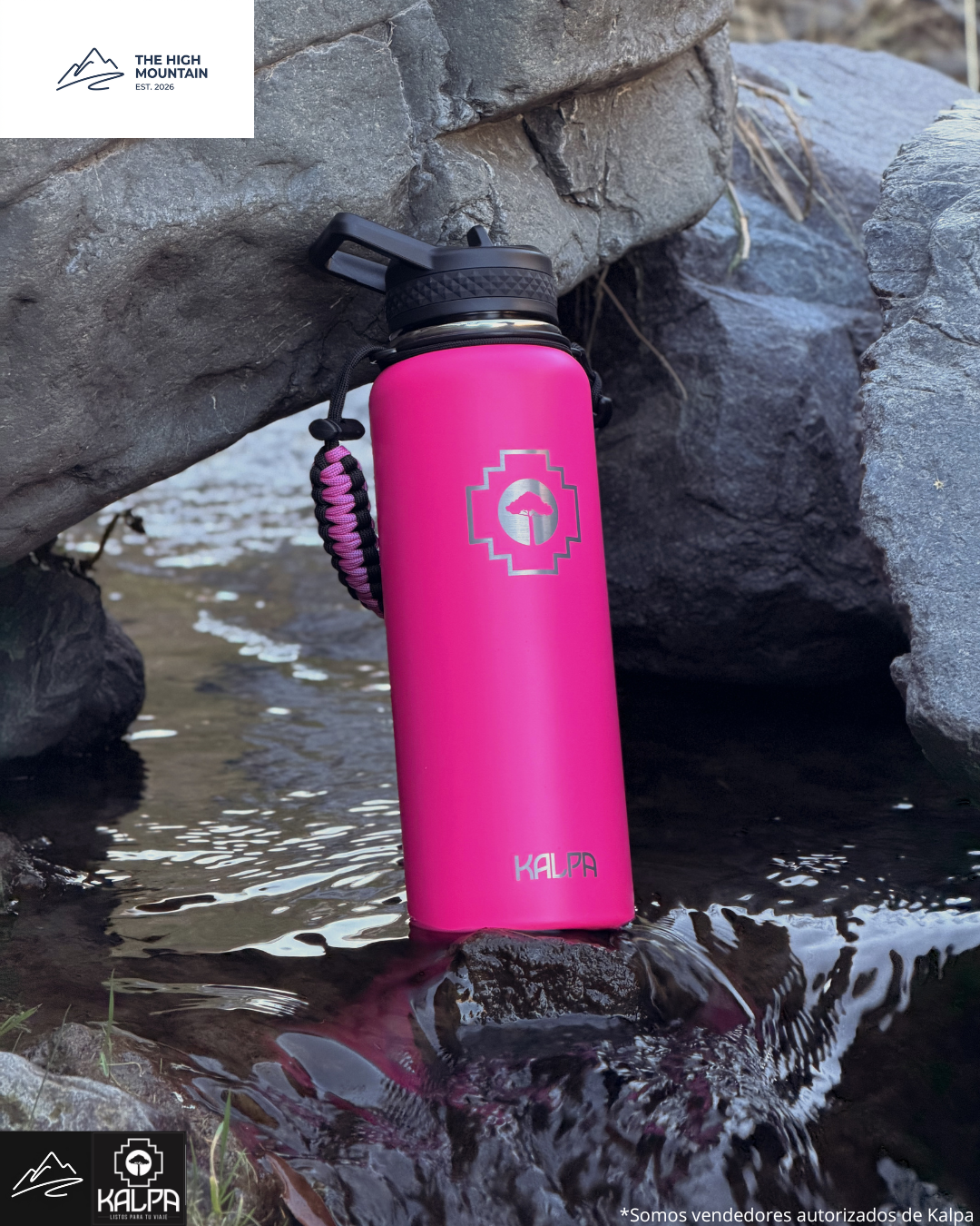 Botella Térmica 1.2 L Fucsia KALPA
