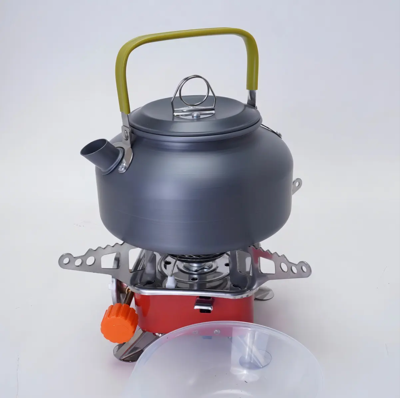 Set de Ollas y Tetera Camping