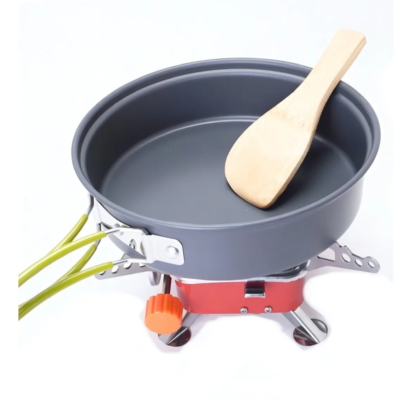 Set de Ollas y Tetera Camping