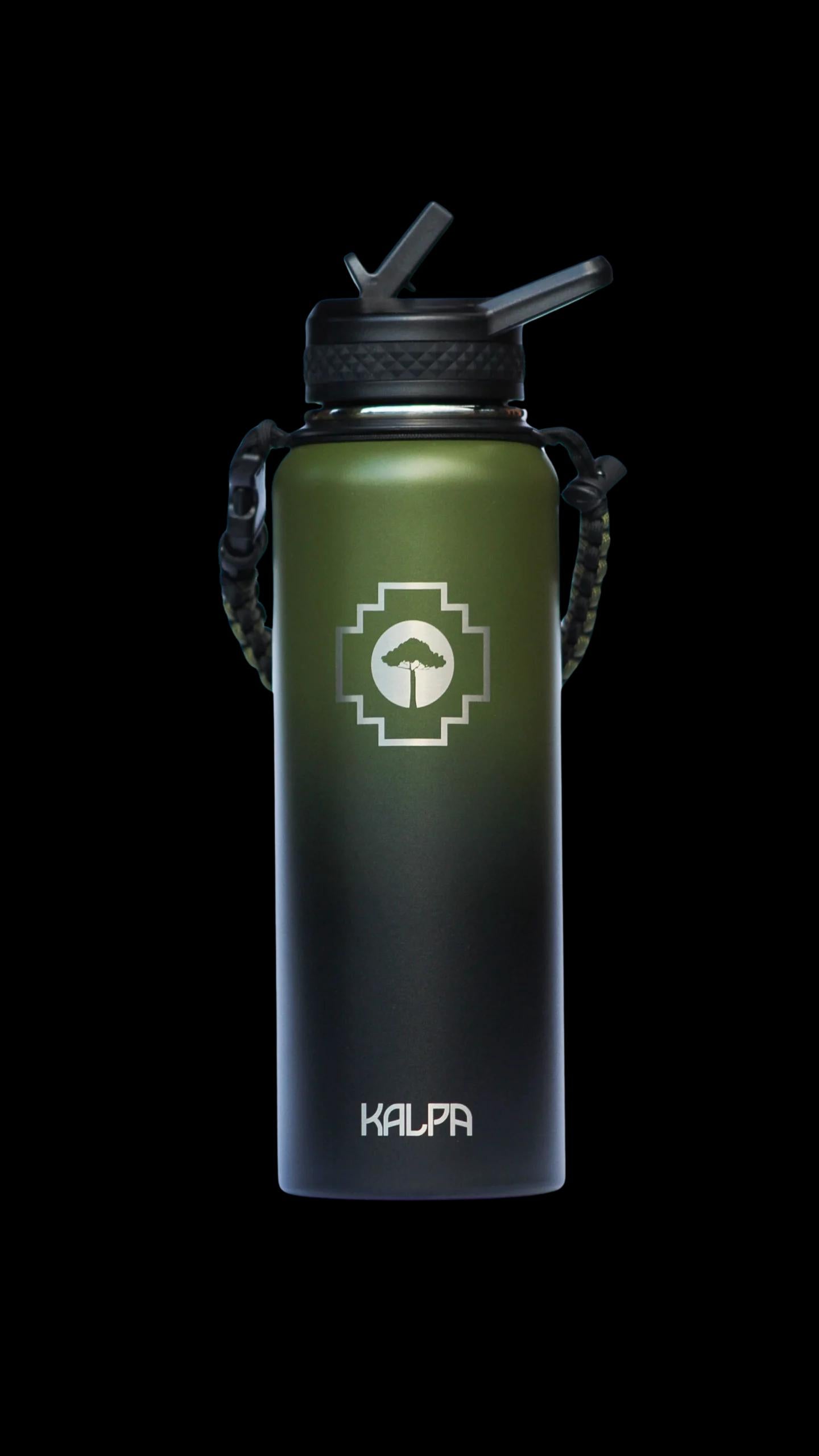 Botella Térmica Verde Militar THM x KALPA